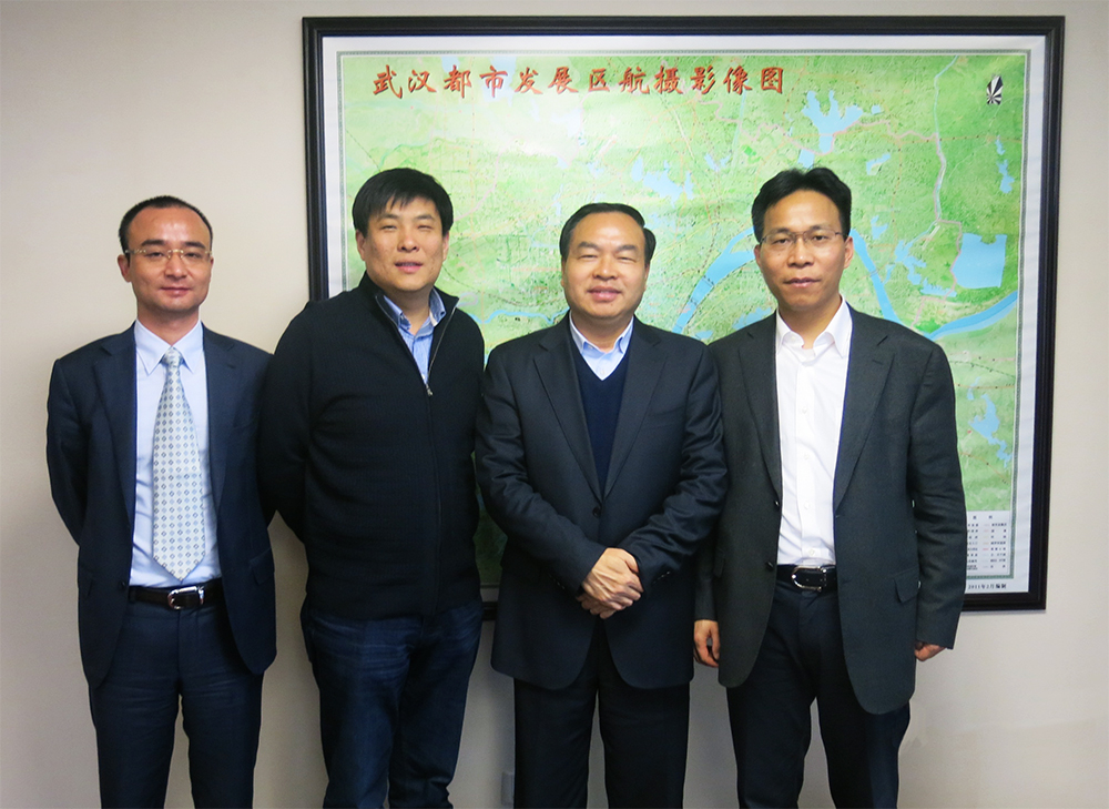 江河創建集團劉載望董事長一行赴漢投資考察 武漢市委副書記、市長唐良智親切會見